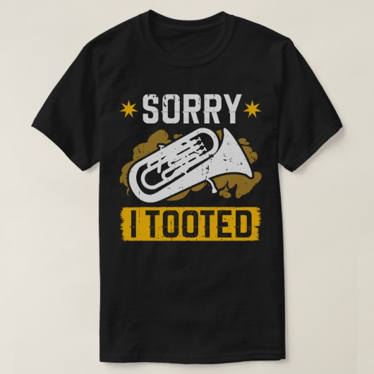 I Tooted Euphonium Player T-Shirt (Design vorne)