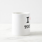 I Tooting Liebe Kaffeetasse (Mittel)