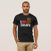 I trägt Liebe T - Shirt (Vorne ganz)