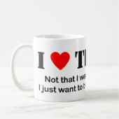 ♥ I Trauma Kaffeetasse (Links)