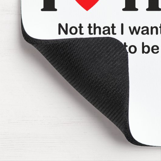 ♥ I Trauma Mousepad (Ecke)