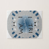 I Tri deshalb bin ich Triathlon Puzzle (Horizontal)