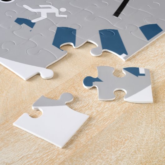 I Tri deshalb bin ich Triathlon Puzzle (Seite)