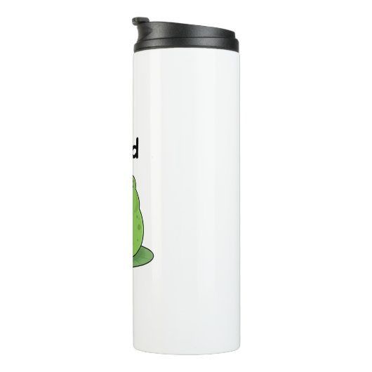 "I Tried" Froggy Effort Design Thermosbecher (Nach rechts gedreht)