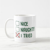 I Tried Kaffeetasse (Links)