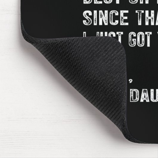 I Tried To Find The Funny Father Fathers Day Mens Mousepad (Ecke)
