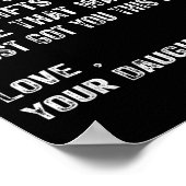 I Tried To Find The Funny Father Fathers Day Mens Poster (Ecke)