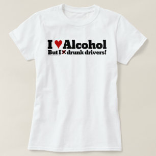 I trinkender Alkohol der Liebe aber ich hassen T-Shirt