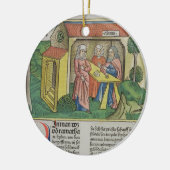 I tröstet Samuel-1:8 Elkanah Hannah, vom 'NU Keramikornament (Links)