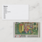 I tröstet Samuel-1:8 Elkanah Hannah, vom 'NU Visitenkarte (Vorne/Hinten)