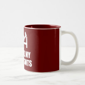 I Tun-all-meine eigenen Bremsungen Zweifarbige Tasse