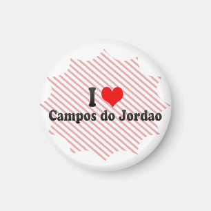 I tun Liebe Campos Jordao, Brasilien Magnet