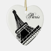 I Turm Liebe-Paris Eiffel Keramikornament (Rechts)