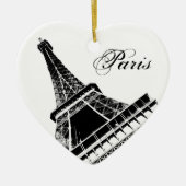 I Turm Liebe-Paris Eiffel Keramikornament (Vorne)