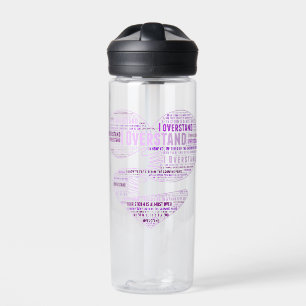 I Überstand (Herz der Resilienz) Wasserflasche Trinkflasche