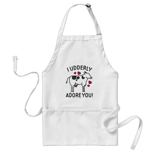I Udgeordnete Adore You Schürze (Vorne)