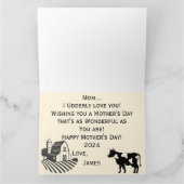 I Ugeordnete Liebe Sie individuell Karte (Innenseite)