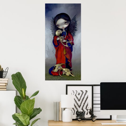 I Vampiri: Angelo della Morte ART PRINT Vampire Poster (Heimbüro)