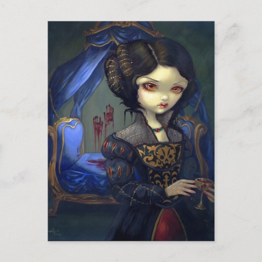 "I Vampiri: Bellissimo Letto" Postkarte (Vorderseite)