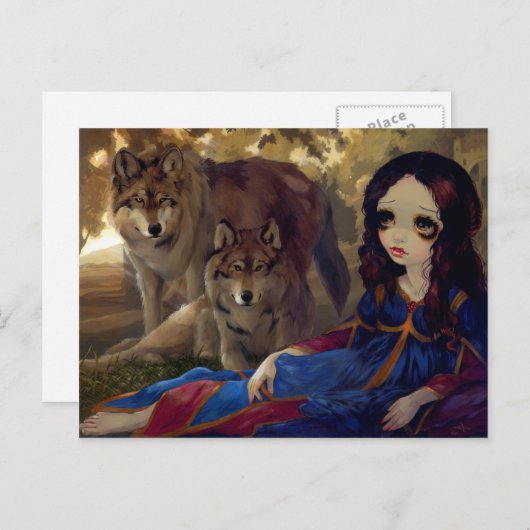 "I Vampiri: I Lupi" Postkarte (Vorne/Hinten)