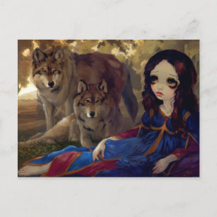 "I Vampiri: I Lupi" Postkarte