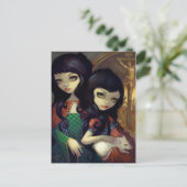 "I Vampiri: La Sorelle" Postkarte (Stehend Vorderseite)