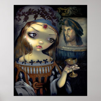 I Vampiri: Lucrezia Borgia ART PRINT Vampire Poster