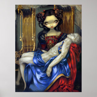 I Vampiri: Pietà ART PRINT gotische Vampirfantasie Poster