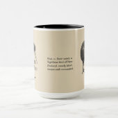 I Vant, zum alleinkiwi-Vogel-Natur zu sein Tasse (Zentrum)