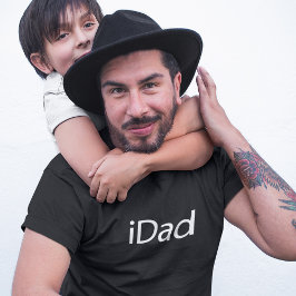 i Vater (iDad) Schwarzer T - Shirt - Vatertagsgesc