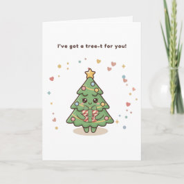 I’ve Got a Tree-t for you card by Puchi Dõshi Karte