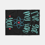 I’ve Got My Ion You Funny Chemistry Valentine  Fleecedecke (Vorderseite (Horizontal))
