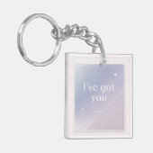 I’ve Got You -Aesthetic Acrylic Keychain Schlüsselanhänger (Vorderseite links)