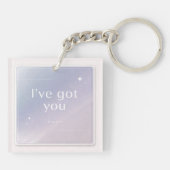 I’ve Got You -Aesthetic Acrylic Keychain Schlüsselanhänger (Rückseite)