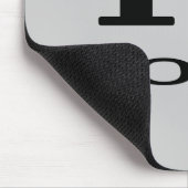 I verfolgt Herz T-Shirts und Geschenke Mousepad (Ecke)