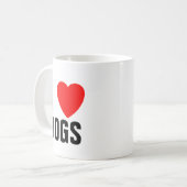 I VERFOLGT LIEBE Tasse (Vorderseite Links)