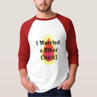 I verheiratet ein Radfahrer-Küken! T-Shirt