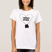 I verheiratet mein Held T-Shirt (Vorderseite)