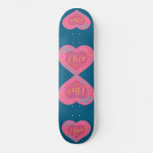 i VERHEIRATETE LIEBE Skateboard (Vorderseite)