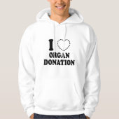 I {VERMISSTES HERZ} ORGANSPENDE HOODIE (Vorderseite)