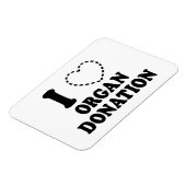 I {VERMISSTES HERZ} ORGANSPENDE MAGNET (Linke Seite)