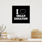 I {VERMISSTES HERZ} ORGANSPENDE POSTER (Küche)