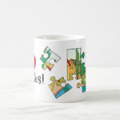 I verwirrt Herz Tasse (Mittel)