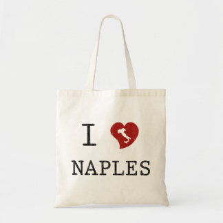 I Vintager Italiener Liebe-Neapels Tragetasche