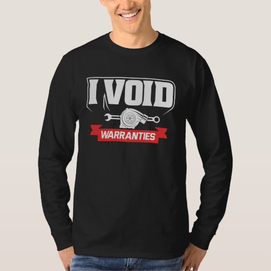 I void Warranties  Mechanics T-Shirt (Vorderseite)