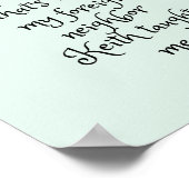 i vor e, außer nach C Poster (Ecke)