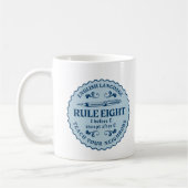 I vor E, außer nach C Rule Funny Kaffeetasse (Links)
