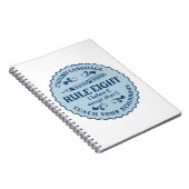 I vor E, außer nach C Rule Funny Notizblock (Rechte Seite)