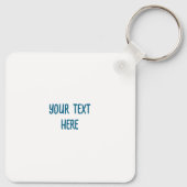 I vor E, außer nach C Rule Funny Schlüsselanhänger (Rückseite)