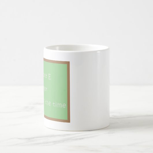 I vor E Kaffeetasse (Mittel)